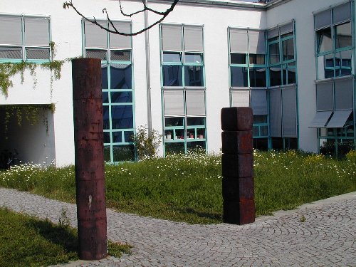 'Säulenpaar' von Bernd Klötzer